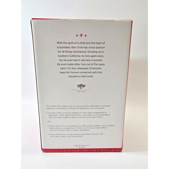 Hallmark Keepsake Where Dreams Become‎ Toys Ornament Sound Motion Animated 2004 - Picture 11 of 13